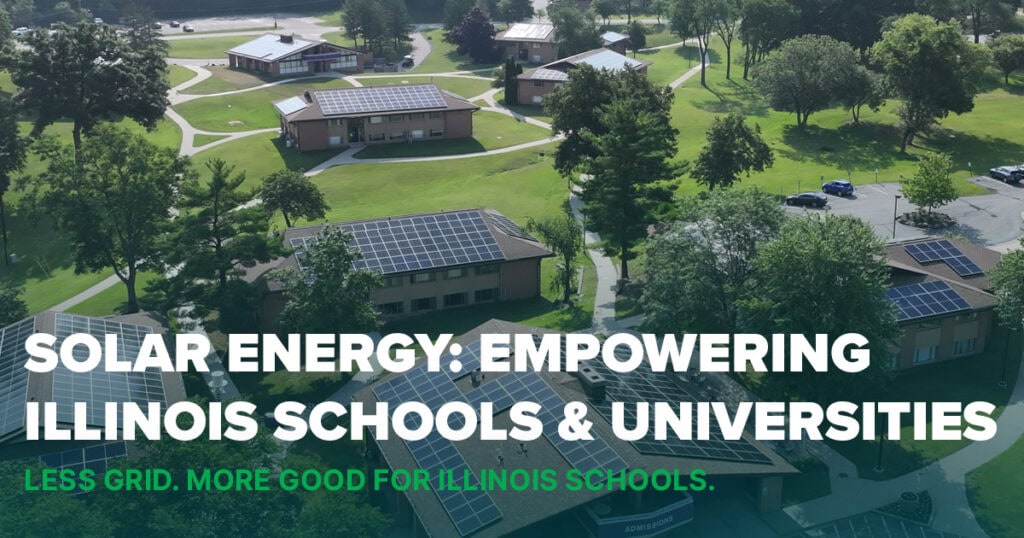 Solar energy savings and sustainability for Illinois schools with Greenlink Energy Solutions.