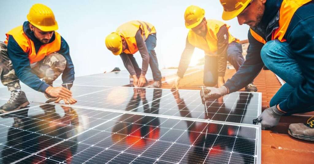 Bharat Ecosolar Installation Team